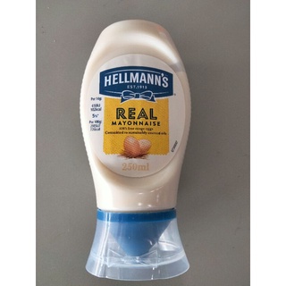 Hellmanns Real Mayonnaise มายองเนส 250 กรัม