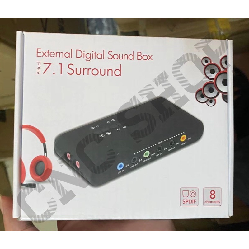 USB2.0 7.1การ์ดเสียงPCIเพิ่มการ์ดCmi-6206ชิปเซ็ตSPDIF & USB Extension Cable Remote Wake-Up sound Cardสำหรับคอมพิวเตอร์