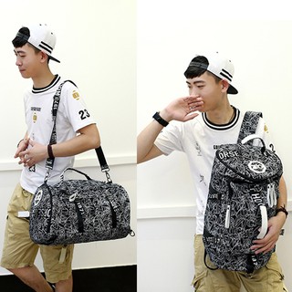 ส่งฟรี!!! 3in1 กระเป๋าสะพายหลัง กระเป๋าเป้ Backpack กระเป๋าเป้เดินทาง รุ่น BA-041 (สีดำ)