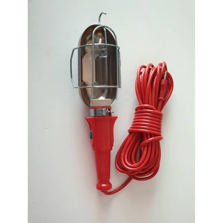 โคมไฟส่องเครื่องแบบปลั๊ก ส่องซ่อมรถ ยาว 10 เมตร 220 V /Utility Lamp