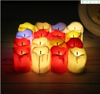 COD ทียน led candles เทียนใส่ถ่าน เทียนปลอม No. RP468 เทียนประดับ เทียนตกแต่ง เทียนสร้างบรรยากาศ เทียนอิเล็กทรอนิกส์