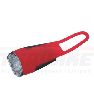 ไฟหน้าจักรยาน 4LED WOLFBASE ไฟจักรยาน