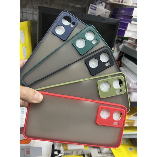 เคส Oppo A57 2022 / Oppo A77 /A77S ด้านหลังพลาสติกด้าน
