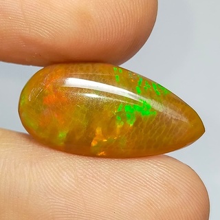 พลอย โอปอล เอธิโอเปีย ธรรมชาติ แท้ ( Natural Opal Ethiopia ) หนัก 7.17 กะรัต