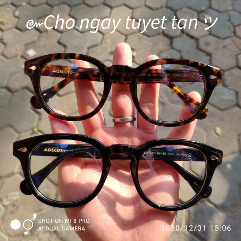 [ใหม่] MOSCOT LEMBOSH Fashion Close-Up Frames (ขนาด 52) สินค้าคุณภาพสูง