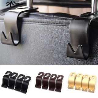 4 ชิ้น Universal Car Seat Hooks รถยนต์ผู้ถือหัวเตียงแขวนที่ยึดรถยนต์