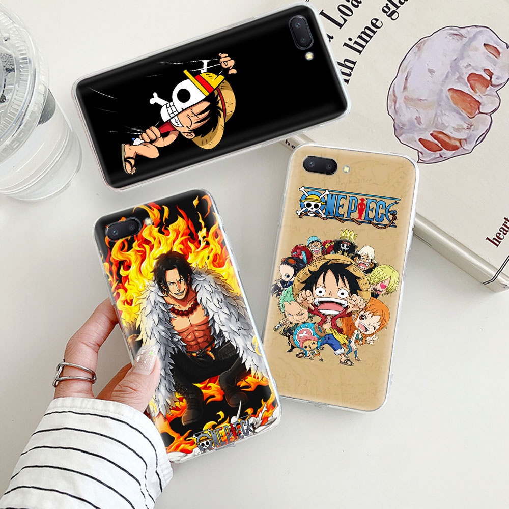 ฝาครอบป้องกันสําหรับ ASUS ZenFone Max M1 M2 Pro เคสใส ETS-31 One Piece อะนิเมะ