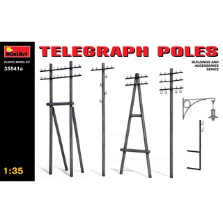 MiniArt 1/35 MI35541A TELEGRAPH POLES