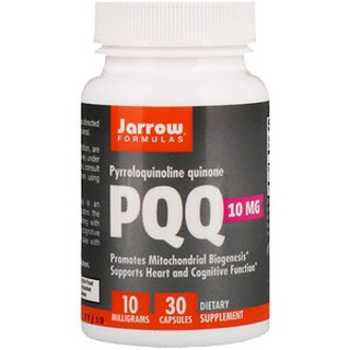 Jarrow Formulas, PQQ (Pyrroloquinoline Quinone), 10 mg &amp; 20 mg , 30 Capsules