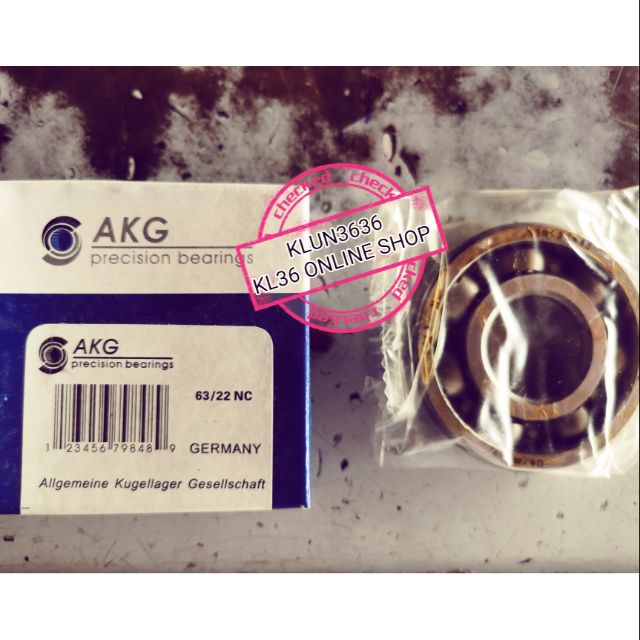 6322 CHANK SHAFT BEARING AKG MADE GERMANY