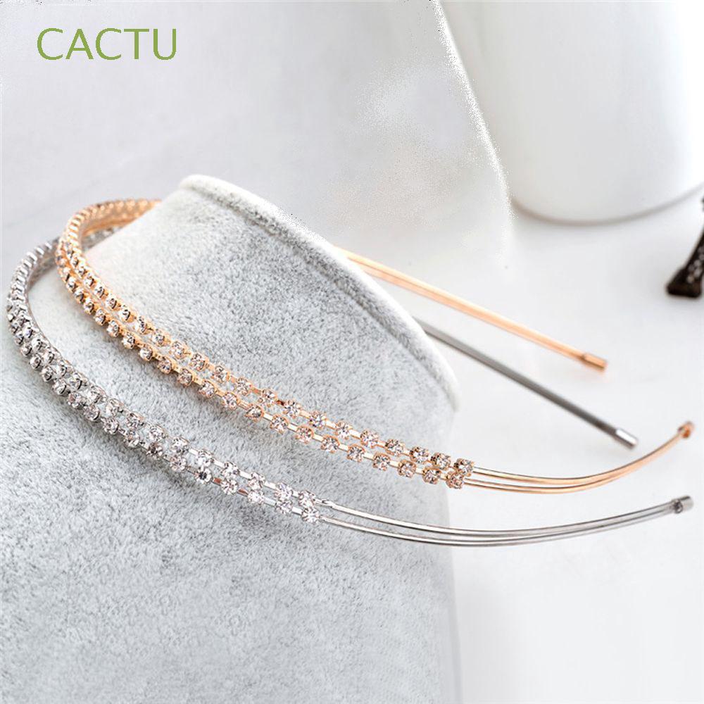 Cactu แฟชั่นเครื่องประดับคริสตัล Rhinestone haiband