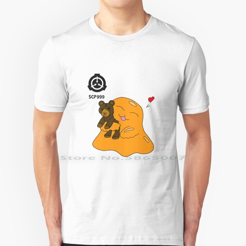 Scp 999 Kawaii สี T เสื้อผ้าฝ้าย 100% Scp 999 Kawaii Scp 999 น่ารักขนาดใหญ่ 6xl Tee แฟชั่น
