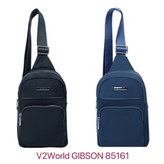 V2WORLD กระเป๋าสะพานรุ่น GIBSON 85161 (BLACK,NAVY)