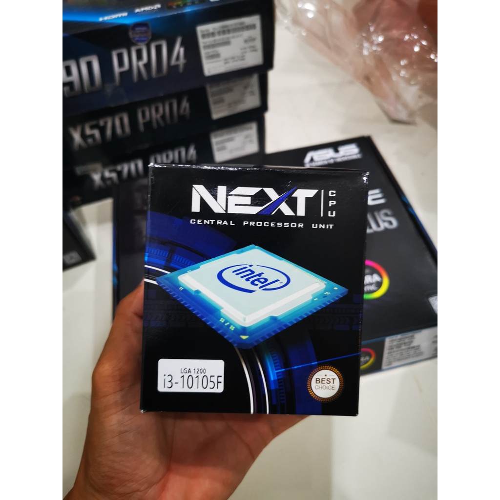 CPU I3 10105F + เมนบอร์ด (เลือกบอร์ดได้) มีเฉพาะบอร์ดกับซีพียูเท่านั้น สินค้ามือ1