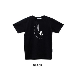 Casa Lapin | A Rabb T-Shirt | เสื้อยืดคอกลม สีดำ