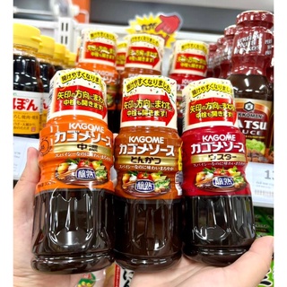 KAGOME CHUNO SAUCE  ชูโนซอส TONKATSU SAUCE ซอสทงคัสสึ WORCESTER SAUCE วูสเตอร์ซอส  300M Lซอสมะเขือเทศ 500g