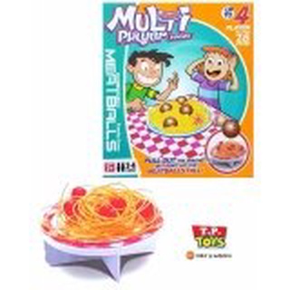 T.P. TOYS FUNNY GAME MEAT BALLS FAMILY GAME เกมส์ดึงเส้นสปาก็ตตี้ ระวังอย่าให้ลูกชิ้นตก