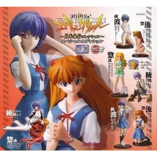 Evangelion Eva Gashapon Figure Asuka ลิขสิทธิ์แท้ Bandai มือ1 / มือ2