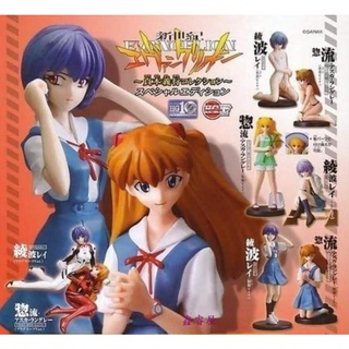 Evangelion Eva Gashapon Figure Asuka ลิขสิทธิ์แท้ Bandai มือ1 / มือ2