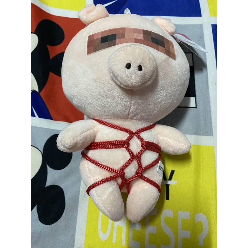 ตุ๊กตาหมูมัดเชือก ชิบาริ น่ารัก เฟี้ยว เท่ | Shopee Thailand