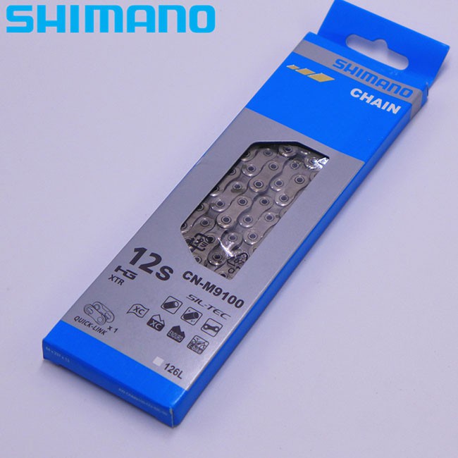 โซ่ Shimano XTR CN-M9100 126ข้อ มีข้อต่อปลดเร็ว