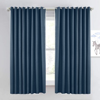 1PCS  Blackout Curtains - Grommet Thermal Insulated Room Darkening Bedroom and Living Room Curtain