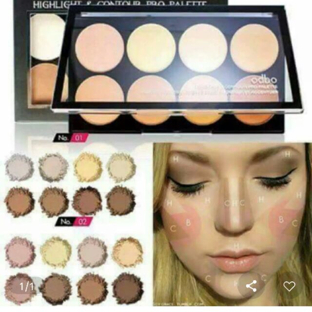 HIGHLIGHT & CONTOUR PRO PALETTE
