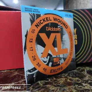 🎸สายกีตาร์ไฟฟ้า0.09และ0.10🔥ราคาถูก คุณภาพดี🔥 D'addario EXL🎉บริการเก็บปลายทาง
