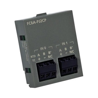 IDEC ตลับอินพุตแบบอะนาล็อก Analog Input Cartridge : FC6A-PJ2A