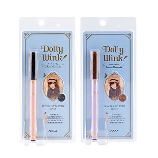 DOLLY WINK PENCIL EYELINER 3 (2 color) Black / Brown