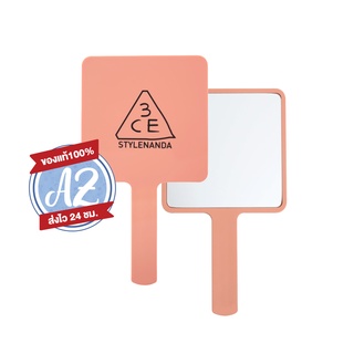 ของแท้📣 3CE MOOD RECIPE SQUARE HAND MIRROR กระจกมีให้เลือก 2 ขนาด