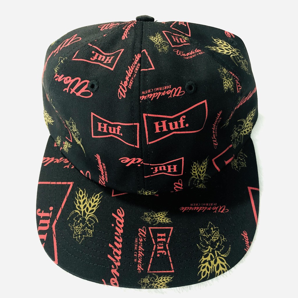 หมวก Huf Drink Up 6 Panel ของแท้ 100% มือ1 (made in USA) ซื้อมาจากประเทศอังกฤษ