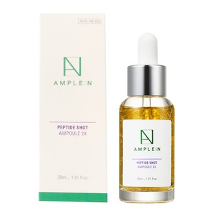 รายละเอียด AMPLE:N Peptide Shot Ampoule 30ml  เซรั่มสูตรเปปไทด์ เนื้อเซรั่มเข้มข้น ช่วยปรับสีผิวให้สม่ำเสมอ เพิ่มความเรี