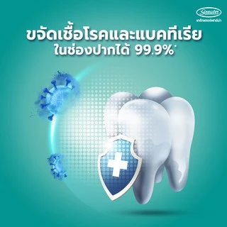 น้ำยาบ้วนปาก สูตรฟลูออไรด์ สูตรผสมฟลูออไรด์ ป้องกันฟันผุ ขนาด 500มล. MyBacin