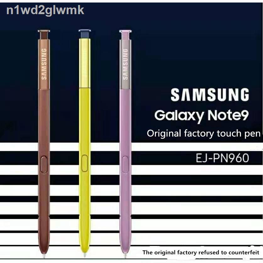 ℡ของแท้ 100% ปากกา S Pen Samsung Note9 Note 9 (มี Bluetooth ถ่ายรูปได้ มีแบตเตอรี) ส่งฟรี !!! ไม่แท้ยินดีคืนเงิน !!! spe
