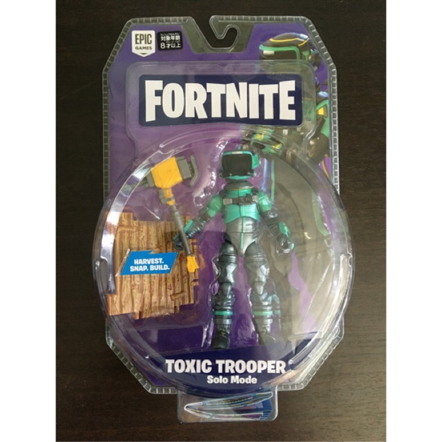 Jazwares Fortnite Epic Games Toxic Trooper Solo Mode 3.75 1:18
