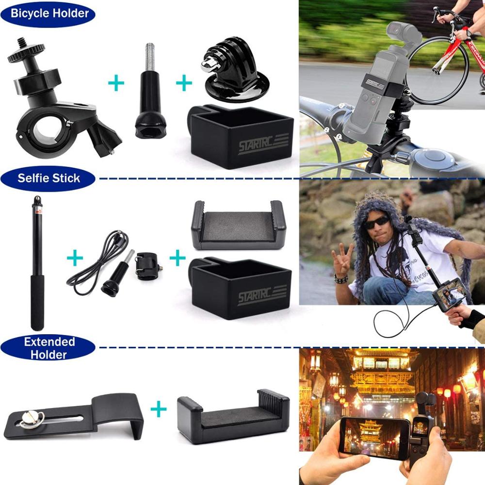STARTRC OSMO Pocket 2 Expansion Accessories Kit,Handheld Sport Camera