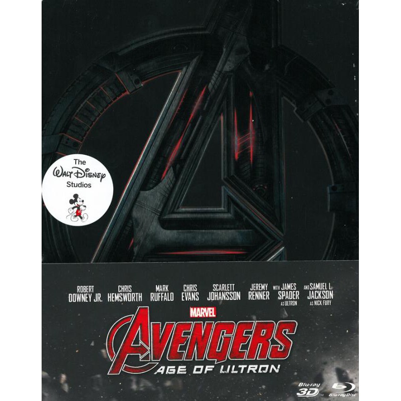 Marvel's The Avengers Age of Ultron อเวนเจอร์ส: มหาศึกอัลตรอนถล่มโลก (Blu-ray 3D+2D) (Steelbook) (กล