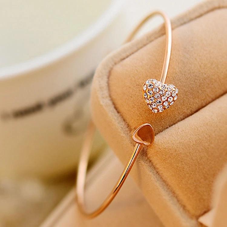 Simple Styles Heart Shape Love Heart Bracelet