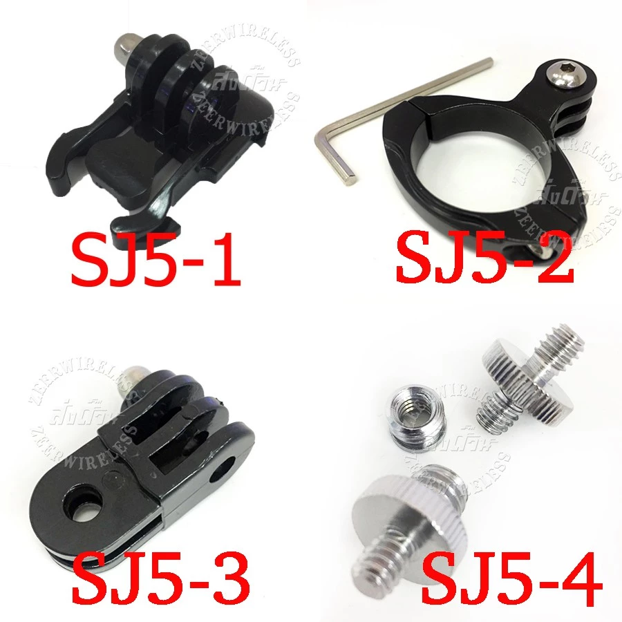Accessories SJCAM Gopro อุปกรณ์เสริม Sjcam ติดหมวก ขาตั้งแอคชั่นแคม thumbnail 3