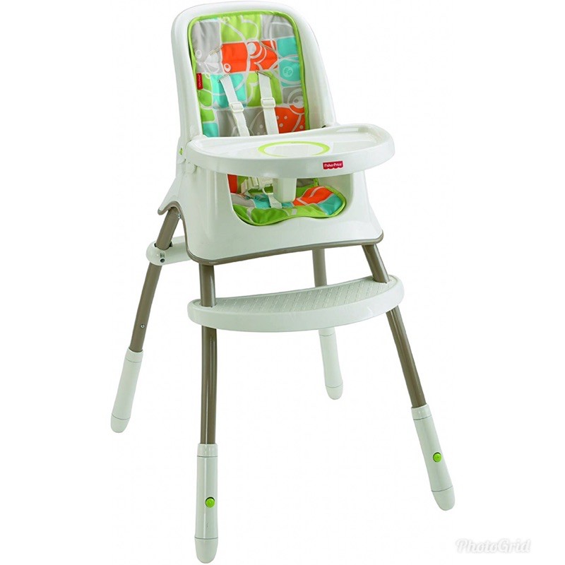 เก้าอี้กินข้าวเด็กทรงสูง ยี่ห้อ FisherPrice Grow With Me High Chair