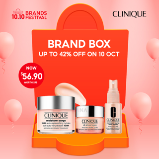 Clinique Moisture Surge Ultra Hydration Set (125ml+30ml+15ml) [New Version] x Shopee Brand Box loX6