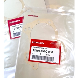 12191-GGC-900 ปะเก็นเสื้อสูบ HONDA ZoomerX อะไหล่แท้ เบิกศูนย์ แท้ศูนย์ HONDA ฮอนด้า ซูเมอร์ X zoomer