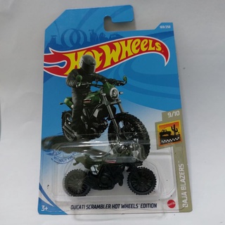 รถเหล็ก Hotwheels DUCATI SCRAMBLER HOT WHEELS EDITION (ib22)
