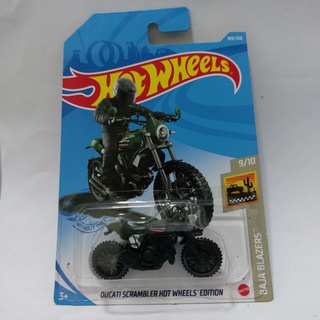 รถเหล็ก Hotwheels DUCATI SCRAMBLER HOT WHEELS EDITION (ib22)