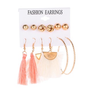 ตุ้มหูแฟชั่น ต่างหูแฟชั่น ตุ้มหูแบบเซ็ท หลากหลายรูปแบบ Women Earring, Fashion Earring