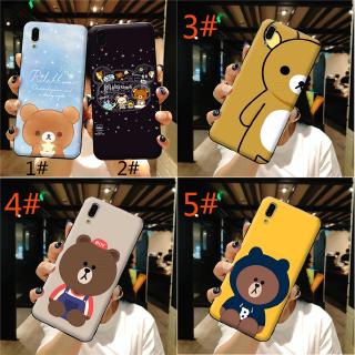น่ารักเคสโทรศัพท์มือถือลาย Rilakkuma สําหรับ Vivo Y 17 Y 69 Y 71 Y 91 Y 93 V 5x9 Z5 X Pro