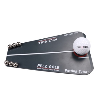 อุปกรณืฝึกซ้อมกอล์ฟ แผ่นฝึกซ้อมพัตต์ PELZ GOLF (JZQP001) Putting Tutor alignment trainning