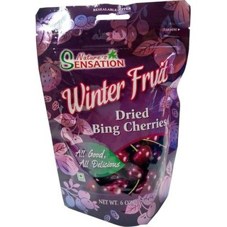 Nature Sensation Dried Bing Cherries 170g  เนเจอร์เซนเซชั่นเชอร์รี่อบแห้ง 170 กรัม