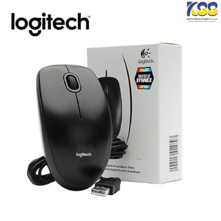 MOUSE LOGITECH USB B100 (BLACK)